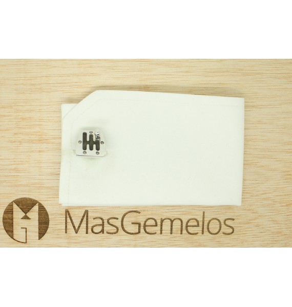 GTO London Silver Cambio 60s Cufflinks