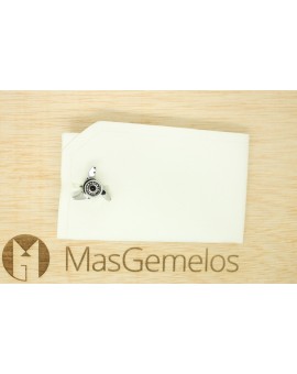 GTO Steel Red Spinner Cufflinks