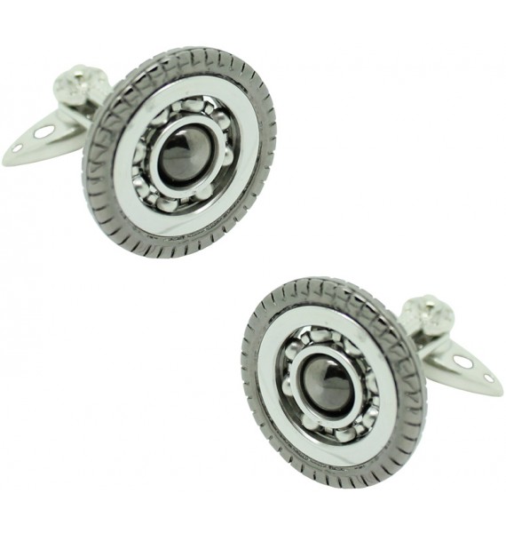GTO Steel Wheel Bearing Cufflinks