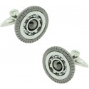 GTO Steel Wheel Bearing Cufflinks