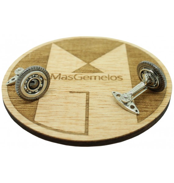 GTO Steel Wheel Bearing Cufflinks