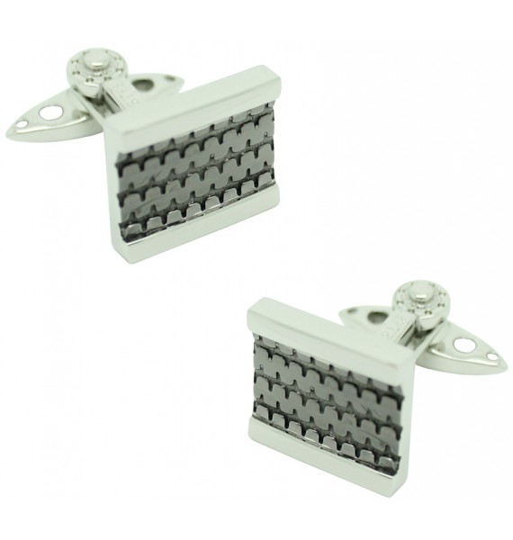 GTO Steel Tread Cufflinks 