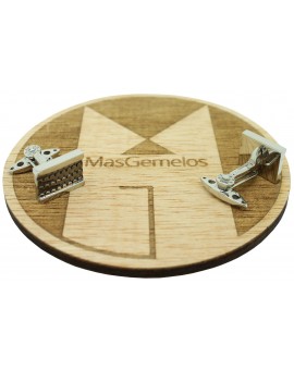 GTO Steel Tread Cufflinks  2