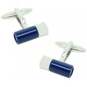 Blue Gun Cartridge Cufflinks 