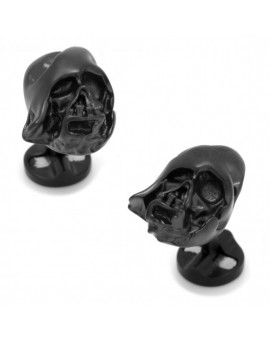 3D Melted Darth Vader Helmet Cufflinks