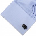 3D Melted Darth Vader Helmet Cufflinks
