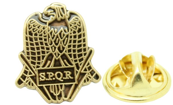 Pin Estandarte Águila Imperio Romano SPQR