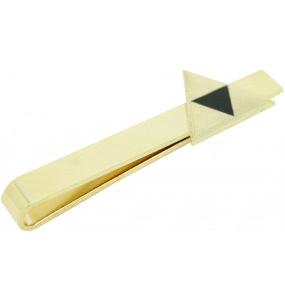 Gold Plated Zelda Tie Bar 