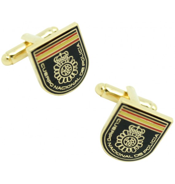  Spanish National Police Patch Cufflinks