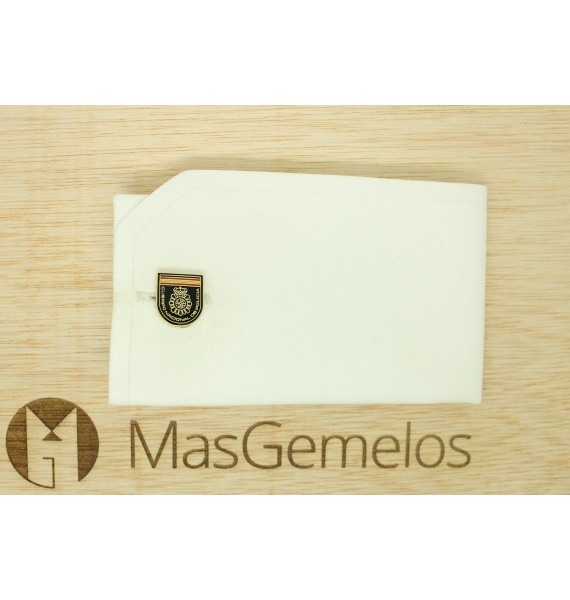  Spanish National Police Patch Cufflinks