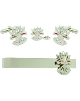 Pack Gemelos, Pisacorbatas y Pin Yugo y Flechas Falange Española y las JONS