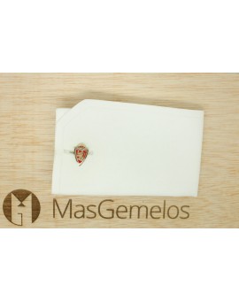 Gold Plated Real Zaragoza Cufflinks 