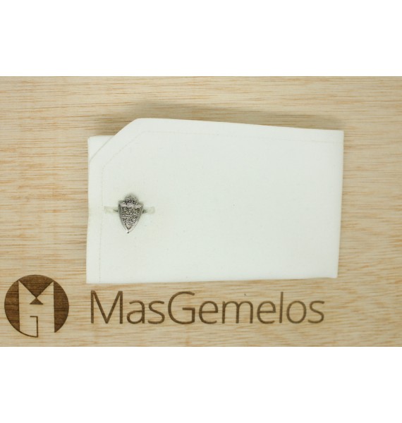 Gemelos para camisa Real Zaragoza Plateado