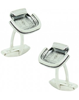 PREMIUM Sterling Silver Vicente Calderon Stadium Cufflinks 