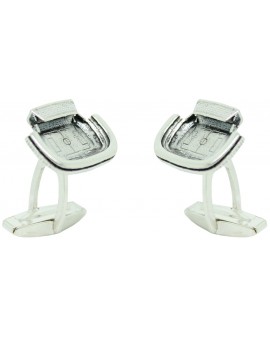 PREMIUM Sterling Silver Vicente Calderon Stadium Cufflinks  2