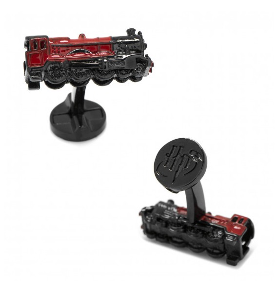 Gemelos para camisa tren Expreso de Hogwarts 3D