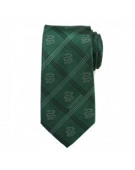 Green Slytherin Plaid Harry Potter Tie