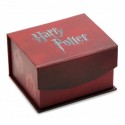 3D Hogwarts Express Cufflinks presentado en la caja regalo de Harry Potter