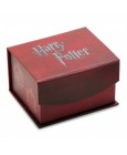 3D Hogwarts Express Cufflinks presentado en la caja regalo de Harry Potter