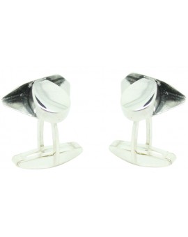 PREMIUM Sterling Silver Spanish Civil Guard Hat Cufflinks 2