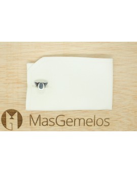 Gemelos para camisa Tricornio de Guardia Civil Plata de Ley 925 PREMIUM