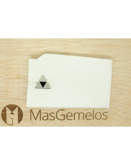 Silver Triforce Symbol Cufflinks 