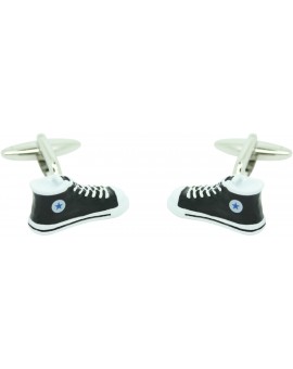 Black Converse Cufflinks  2