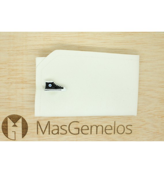 Black Converse Cufflinks 