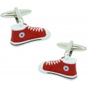 Red Converse Cufflinks 