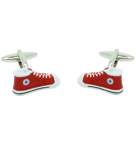 Red Converse Cufflinks 