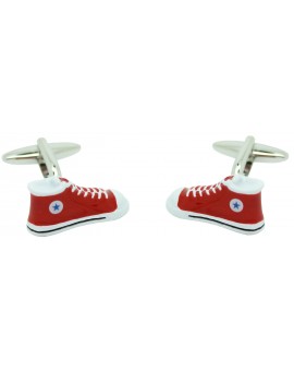 Red Converse Cufflinks 