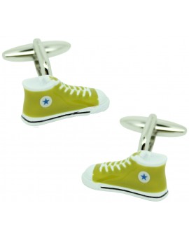 Green Converse Cufflinks 