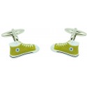 Green Converse Cufflinks 