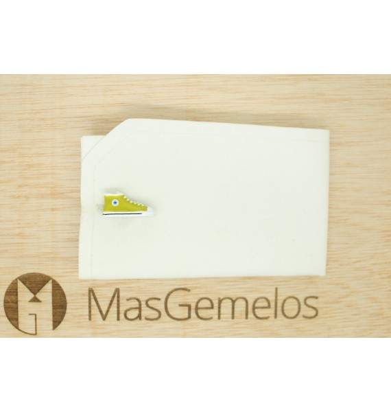 Green Converse Cufflinks 