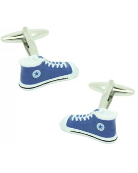 Blue Converse Cufflinks 
