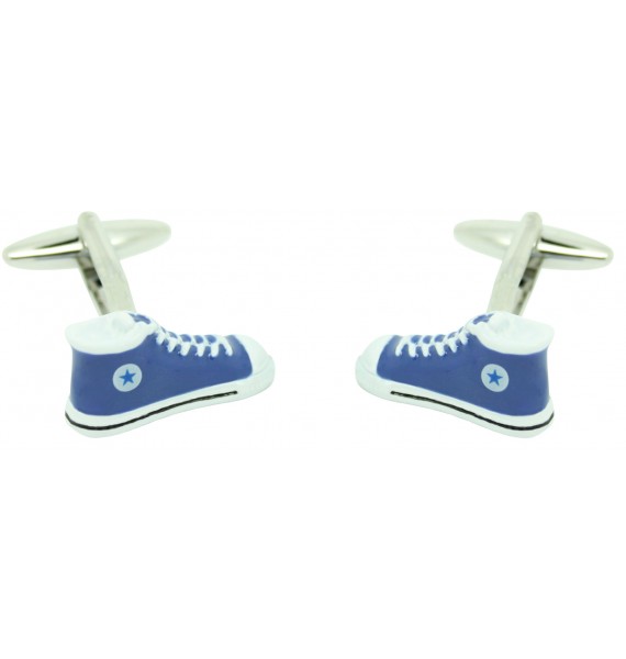 Blue Converse Cufflinks 
