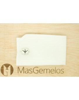 gemelos a medida para grabar gemelos plata 925