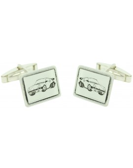 Gemelos personalizados plata de ley porsche 925