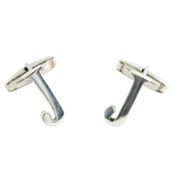 comprar gemelos para camisa plata de ley iniciales