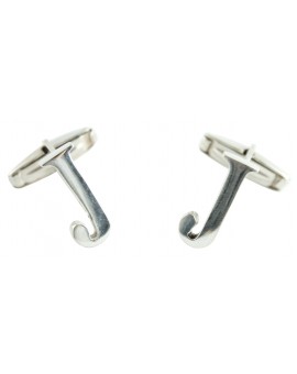 comprar gemelos para camisa plata de ley iniciales