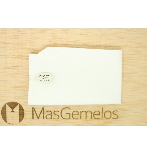 comprar gemelos plata de ley frase