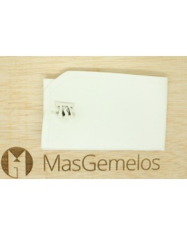 Gemelos para camisa elfos plata de ley 925