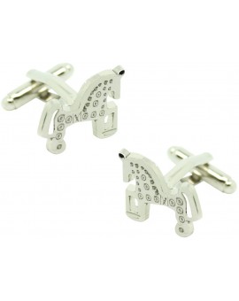 Gemelos Caballo de Soria para camisa