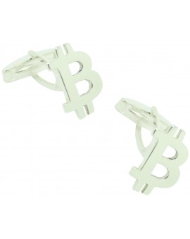 PREMIUM Sterling Silver BITCOIN Cufflinks