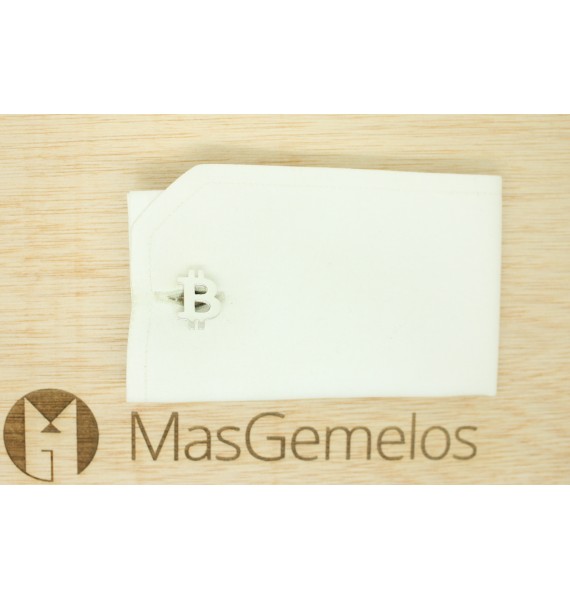 PREMIUM Sterling Silver BITCOIN Cufflinks