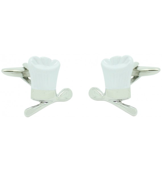 Chef Hat Cufflinks 