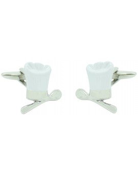 Chef Hat Cufflinks 
