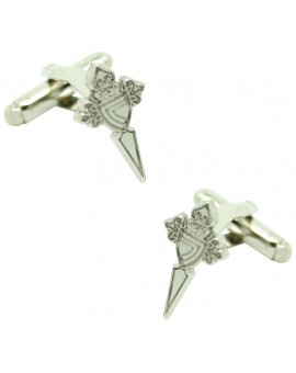 Silver Plated Celta de Vigo Cufflinks 