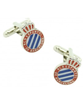 Gemelos para camisa RCD Espanyol futbol