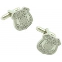 Gemelos Emblema Mossos d'Esquadra Plateado
